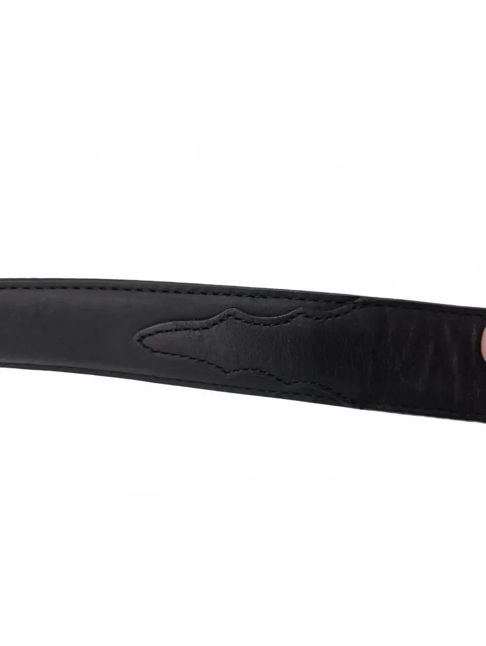Leegin Tony Lama Mens Classic Genuine Leather Belt Style 0203L Size 40 Black